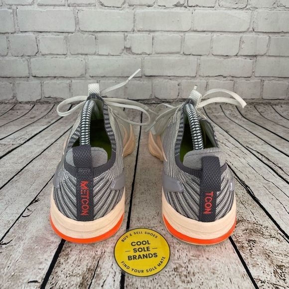 Nike Metcon Flyknit 2 training shoes. Women 6.5. Pink (salmon) and gray - Picture 3 of 8